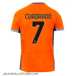 Inter Milan Juan Cuadrado #7 Kolmaspaita 2023-24 Lyhythihainen